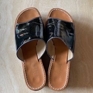 Vintage Barney’s NY patent platform slides